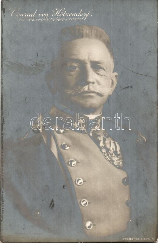 Conrad von Hötzendorf der österreichische Generalstabschef