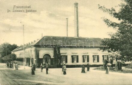 Frantiskovy Lazne, Franzensbad; Dr. Loimann's Badehaus / Dr. Loimann's bathhouse, spa