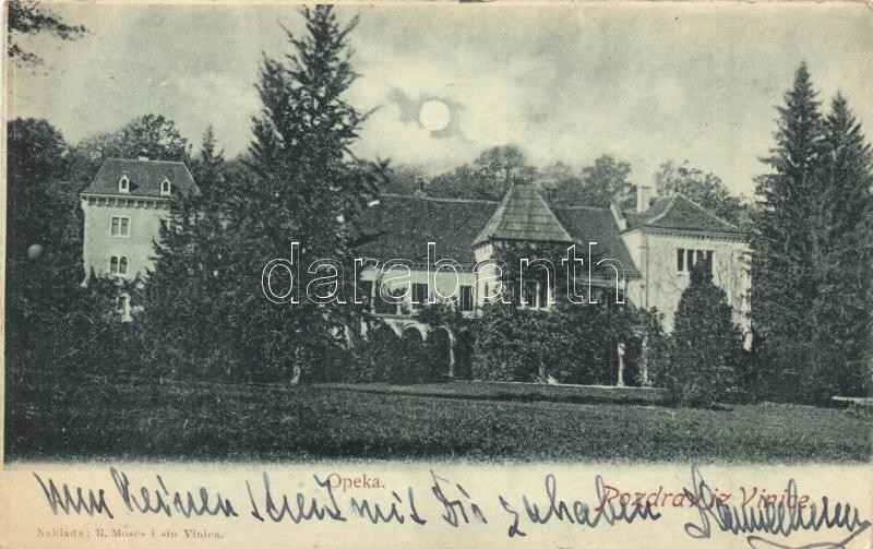 Vinica, Opeka kastély / castle