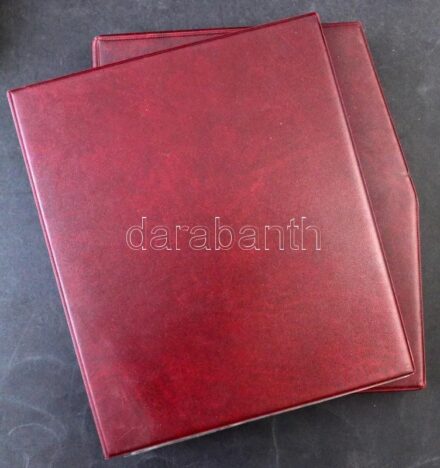 120 / 240 férőhelyes képeslapalbum gyűrűs borítóval. tokkal