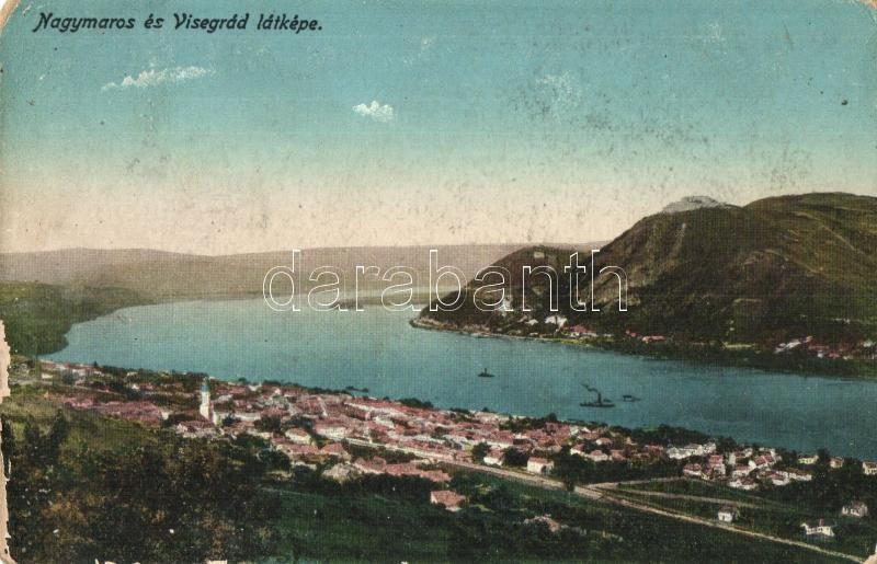 Nagymaros, Visegrád (kopott sarkak / worn corners)