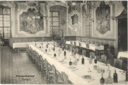 Pannonhalma, Ebédlő, belső (EK)
