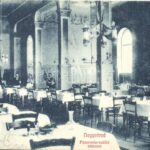 1909 Nagyvárad, Oradea; Pannónia szálloda, belső / hotel interior