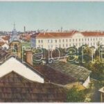 Szombathely. Hajtatlan panorámalap. Dukesz Jenő kiadása / Unfolded panoramacard