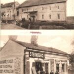 Biharpüspöki, Bischof Bihar, Episcopia Bihor; Margit gőzmalom, Sternberg üzlete. Sternberg J. utóda Klein Sámuel kiadása / steam mill, shop front with owners (EK)