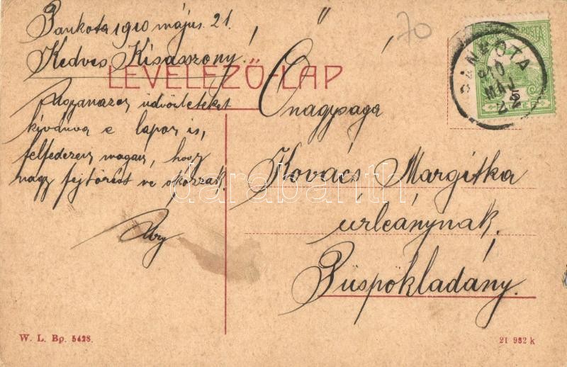 Pankota, Pancota; Nagy gőzmalom. W. L. Bp. 5428. / steam mill (b) - Image 2
