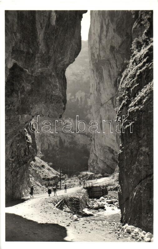Békás-szoros, Cheile Bicazului; Gyilkos-tó környéke, Pokol torka / mountain pass