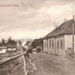Maroshévíz, Toplita; utcakép. Walter Ede kiadása / street view + K.u.K. Militär-Zensur Villach (EK)