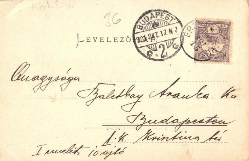 1901 Erzsébetváros, Dumbraveni; Állami gimnázium. Kiadja Mühlsteffen G. / high school (EK) - Image 2