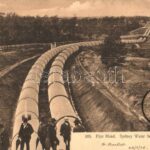 1905 Sidney, Pipe head of the water supply. TCV card