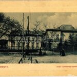 1912 Zsombolya, Hatzfeld, Jimbolia; Gróf Csekonics kastély. W. L. Bp. 6652. Kiadja Bundy Ferenc / castle (EK)