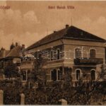 Balatonföldvár, Báró Baich villa. Kiadja Gerenday Gyula