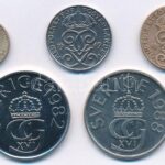 Svédország 1930-1988. 1ö-5K (5xklf) T:1--2- Sweden 1930-1988. 1 öre - 5 Kronor (5xdiff) C:AU-VF Krause KM#777, KM#778, KM#811, KM#853 - Image 2