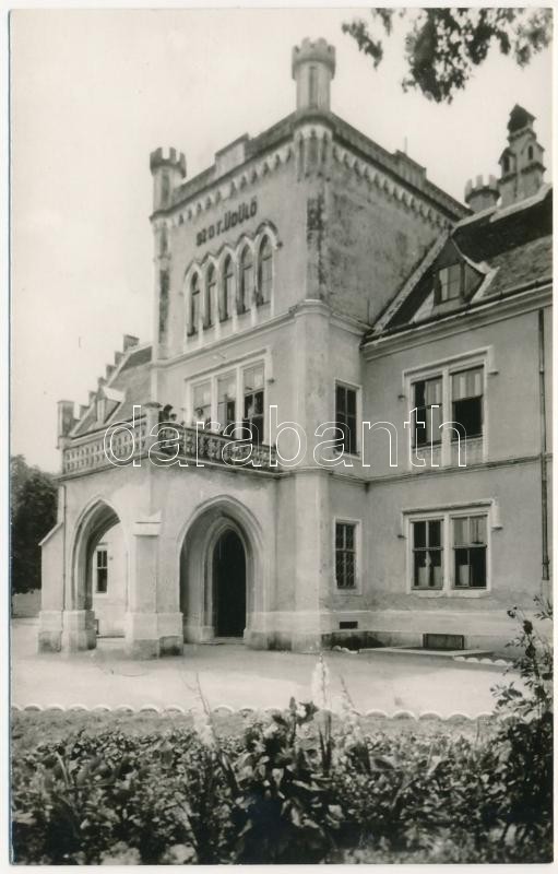 Mikosdpuszta (Mikosszéplak), Gyermeküdülő (Mikosd-Zierer kastély). Képzőművészeti Alap Kiadóvállalat (EK)