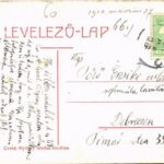 1910 Zsibó, Jibou; Rákóczi utca, posta (?). W.L. Bp. 6068. Czenk György utódai kiadása / street, post office (?) (EK) - Image 2
