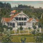 Szováta-fürdő, Baile Sovata; Csergőffy nyaraló. leporellólap / villa. leporellocard (vágott / cut)
