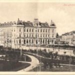 1901 Temesvár, Timisoara; Józsefváros, Küttl tér. Polatsek kiadása. kihajtható panorámalap / Iosefin, square. folding panoramacard (fl)
