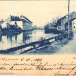 1899 Temesvár, Timisoara; Gyárváros, Béga balsor. Králicsek Béla kiadása / Bega riverbank