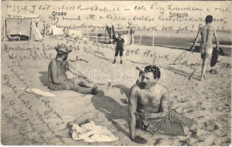 1909 Grado, Spiaggia / beach (EK)