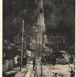Komandó, Comandau; faszállító iparvasút, sikló. Kiadja Lichtenstein Henrik / industrial railway, timber transporting, funicular