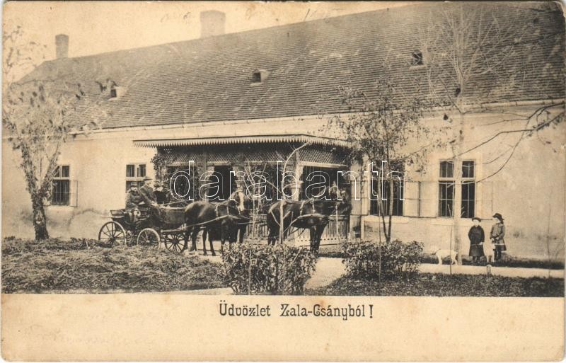 Zalacsány, Gróf Batthyány Józsefné kastélya, lovaskocsi