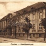 1931 Komárom, Komárnó; Rendőrkapitányság / police station (EK)