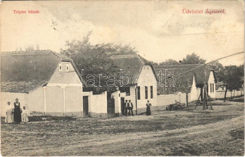 Almásegres, Ágris, Agrisu Mare; Tripon szőlőgazdaság házai / vineyards colony houses