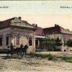 Balatonszemes-fürdő, Hableány szálloda, lovaskocsi. Tényi Kálmán 15-1913.
