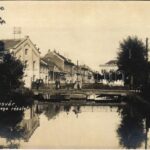 Temesvár, Timisoara; Gyárváros, Bega részlet. Uhrmann Henrik kiadása / Fabric, riverside. photo