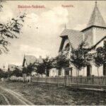1913 Balatonszárszó, nyaralók, utca. Pongrácz Béla kiadása + 'SZÁRSZÓ P.U.' (EK)