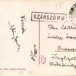 1913 Balatonszárszó, nyaralók, utca. Pongrácz Béla kiadása + 'SZÁRSZÓ P.U.' (EK) - Image 2