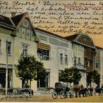 1915 Nagyenyed, Aiud; Szeidl szálloda, kávéház és étterem. Földes Ede kiadása / hotel, restaurant and café (Rb)