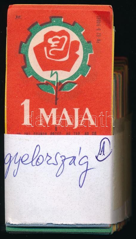 Németország gyufacímkék, több száz darab