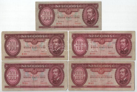 1949. 100Ft (5x) T:III,III- Adamo F28