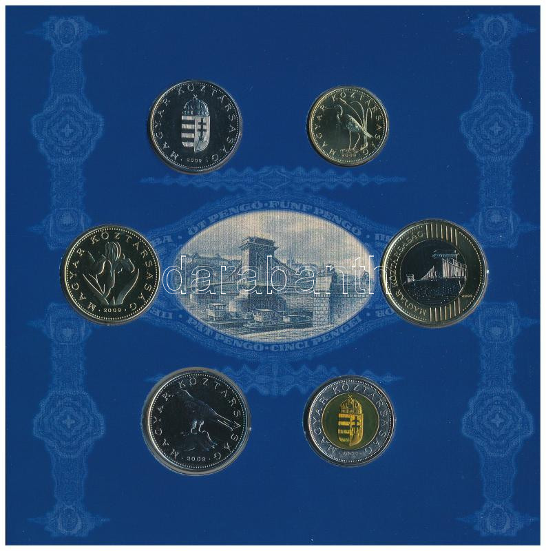 2009. 5Ft-200Ft (6xklf) 'Lánchíd' forgalmi sor szettben T:BU Adamo FO43 - Image 3