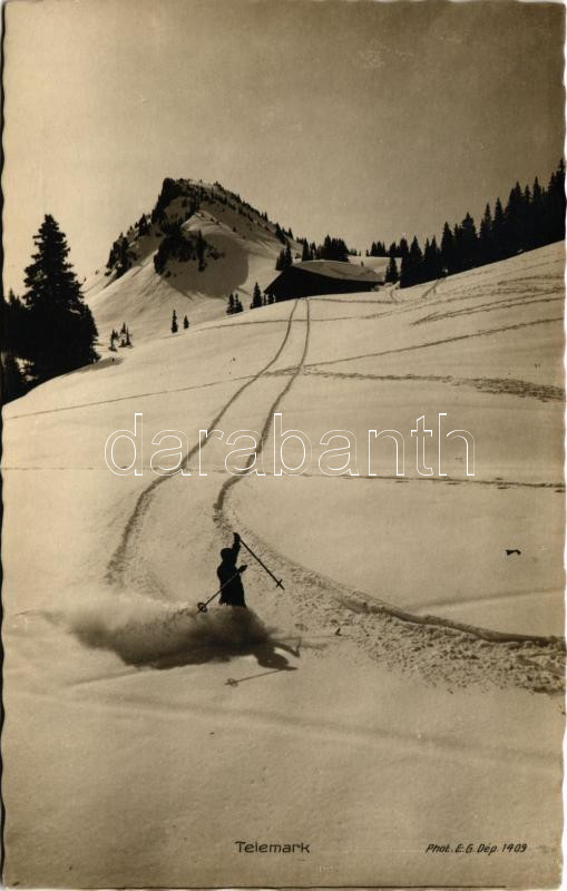 Telemark / skier, winter sport