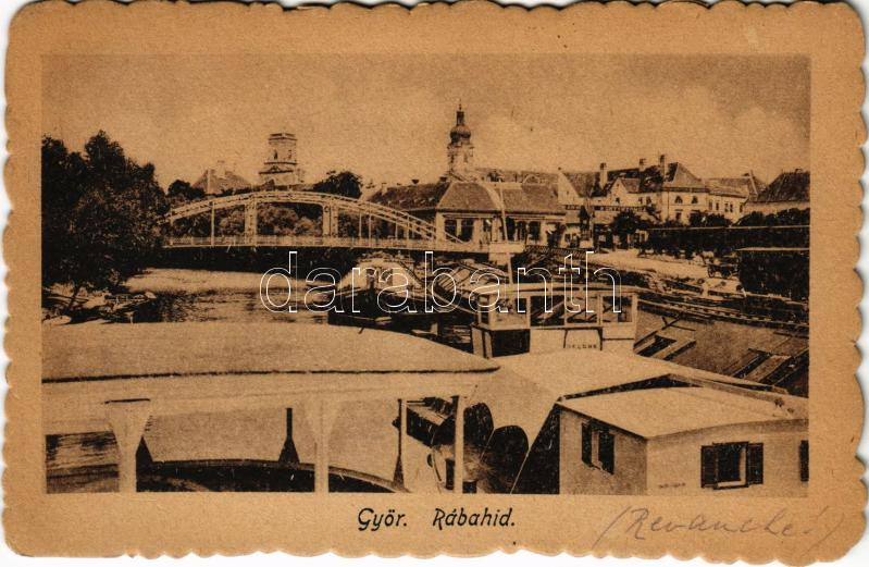 1927 Győr, Rába híd