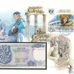Görögország 1978. 50Dr felbélyegzett borítékban, bélyegzéssel T:I Greece 1978. 50 Drachmai in envelope with stamp and cancellation C:UNC