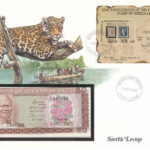 Sierra Leone 1984. 50c felbélyegzett borítékban, bélyegzéssel T:I Sierra Leone 1984. 50 Cents in envelope with stamp and cancellation C:UNC