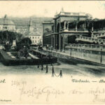 1899 (Vorläufer) Budapest I. Várbazár. Schmidt Edgar (szakadás / tear)