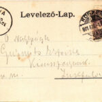 1901 Kőszeg, Vár télen. Róth Jenő kiadása - Image 2