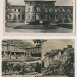 49 db MODERN fekete-fehér retro magyar város képeslap / 49 modern black and white retro Hungarian town-view postcards