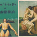 22 db főleg MODERN képeslap nőkről, erotikus is / 22 mostly modern postcards of women with some erotic