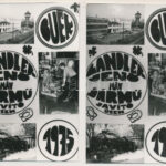 1975-1976 Landler Jenő MÁV Javítóüzem - 4 db modern újévi üdvözlő képeslap