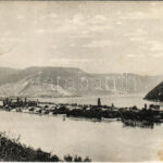 1917 Ada Kaleh, Török sziget Orsova alatt. Hutterer G. kiadása / Turkish island + 'K.D. Feldpoststation Nr. 310' (fl)