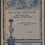 cca 1910 Magyar Írófüzet. Szecessziós.
