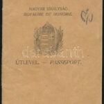 1928 Magyar Királyság által kiadott útlevél fényképpel / Hungarian passport - Image 2