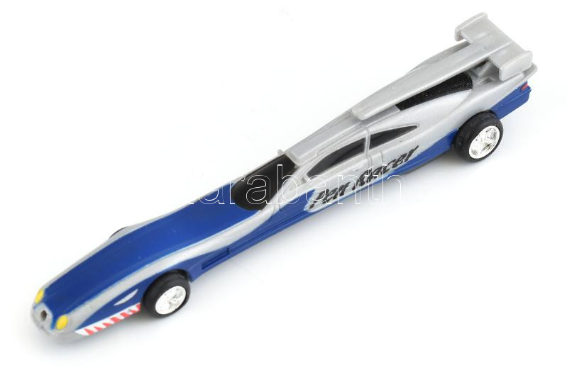 Pen racer - versenyautó formájú golyóstoll. guruló léendkerekeskerekekkel