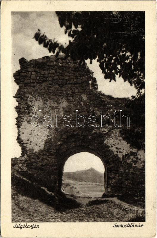 1939 Salgótarján, Somoskői vár (Hrad Somoska)
