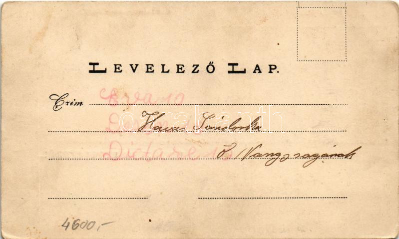 1899 (Vorläufer) Devecser, Királyi járásbírósági épület, Gróf Esterházy kastély (EK) - Image 2